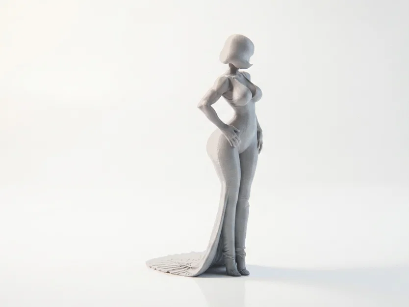 Tượng Nữ Thanh Lịch - Mẫu In 3D Độc Đáo - Image 3