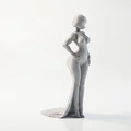 Tượng Nữ Thanh Lịch - Mẫu In 3D Độc Đáo - Thumbnail 3