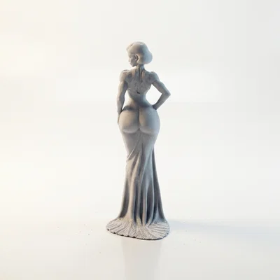 Tượng Nữ Thanh Lịch - Mẫu In 3D Độc Đáo