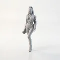 Mô hình Figurine Nữ Nhân Trang Phục Hổ In 3D - Thumbnail 1