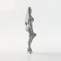 Mô hình Figurine Nữ Nhân Trang Phục Hổ In 3D - Thumbnail 3