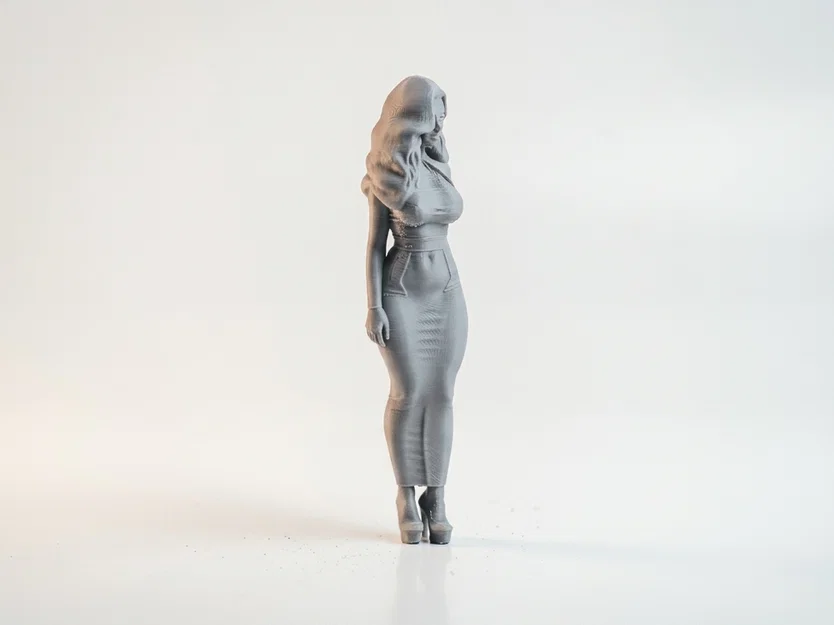 Mô hình tượng nữ thanh lịch - Tệp STL in 3D nghệ thuật - Image 2