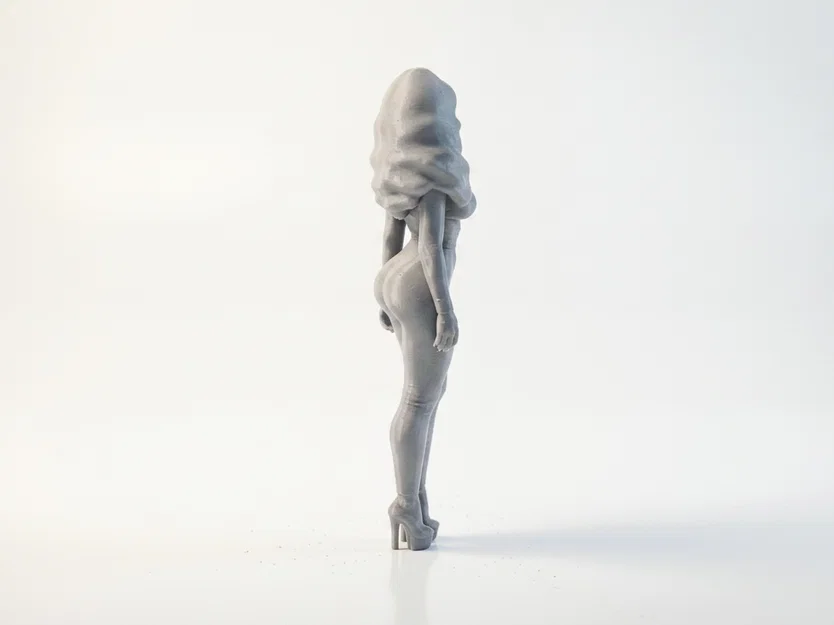 Mô hình tượng nữ thanh lịch - Tệp STL in 3D nghệ thuật - Image 3