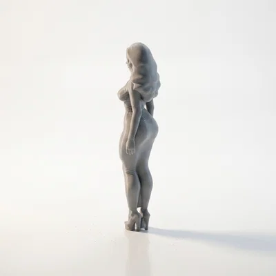 Mô hình tượng nữ thanh lịch - Tệp STL in 3D nghệ thuật