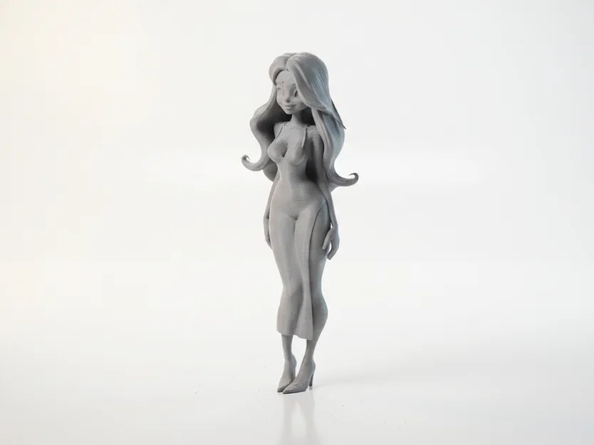 Mô hình tượng nữ giới thanh lịch - File in 3D nghệ thuật - Image 1