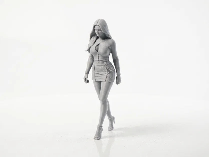 Mô hình Figurine Quý Cô Sang Trọng In 3D (Elegant Lady Fashion Model) - Image 1