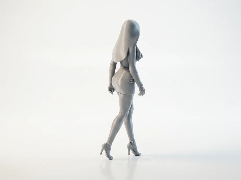 Mô hình Figurine Quý Cô Sang Trọng In 3D (Elegant Lady Fashion Model) - Image 3