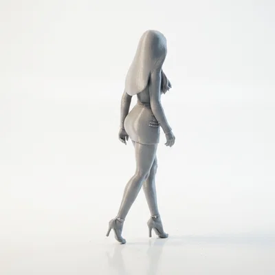 Mô hình Figurine Quý Cô Sang Trọng In 3D (Elegant Lady Fashion Model)