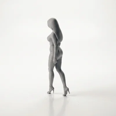 Mô hình Figurine Quý Cô Sang Trọng In 3D (Elegant Lady Fashion Model)