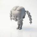 Mô hình 3D cô bé lè lưỡi tinh nghịch (In 3D) - Thumbnail 1