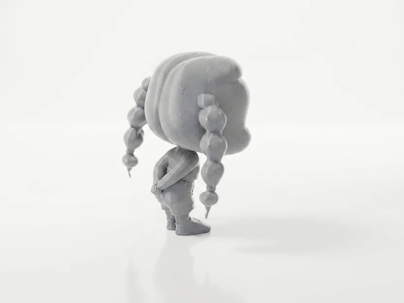 Mô hình 3D cô bé lè lưỡi tinh nghịch (In 3D) - Image 3