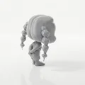 Mô hình 3D cô bé lè lưỡi tinh nghịch (In 3D) - Thumbnail 3