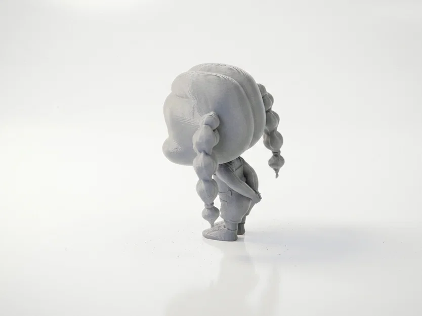 Mô hình 3D cô bé lè lưỡi tinh nghịch (In 3D) - Image 4