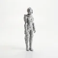 Mô hình 3D nhân vật nữ lữ hành tương lai - Tệp in STL - Thumbnail 2
