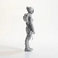 Mô hình 3D nhân vật nữ lữ hành tương lai - Tệp in STL - Thumbnail 3