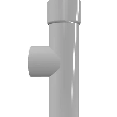 Mẫu khớp nối ống chữ T (Tunnel Tube) in 3D chi tiết