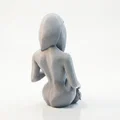Mô hình 3D tượng nữ nghệ sĩ thổi kèn Trumpet đầy tính nghệ thuật - Thumbnail 3