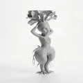Mô hình nữ nhân vật Fantasy "Turnip Lady" in 3D - Thumbnail 2