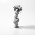 Mô hình nữ nhân vật Fantasy "Turnip Lady" in 3D - Thumbnail 4