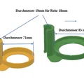 Giá treo chai sữa tắm thông minh cho thanh vòi sen - In 3D tiện lợi - Thumbnail 2
