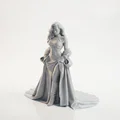 Mô hình tượng nữ nhân mặc đầm hai mảnh in 3D - Thumbnail 1