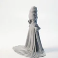 Mô hình tượng nữ nhân mặc đầm hai mảnh in 3D - Thumbnail 3