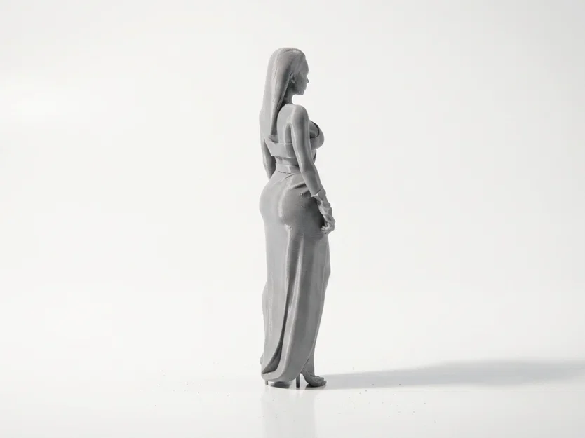 Mô hình tượng nữ thời trang thanh lịch - File in 3D - Image 3
