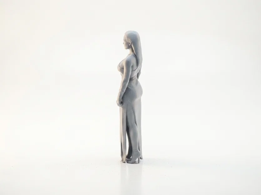 Mô hình tượng nữ thời trang thanh lịch - File in 3D - Image 4