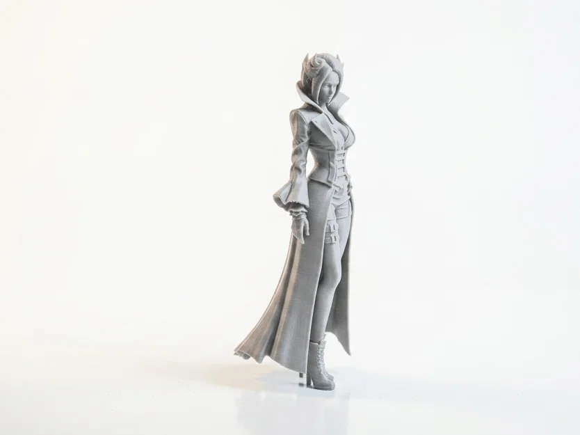 Mô hình tượng Ma cà rồng phong cách Gothic cho in 3D - Image 2