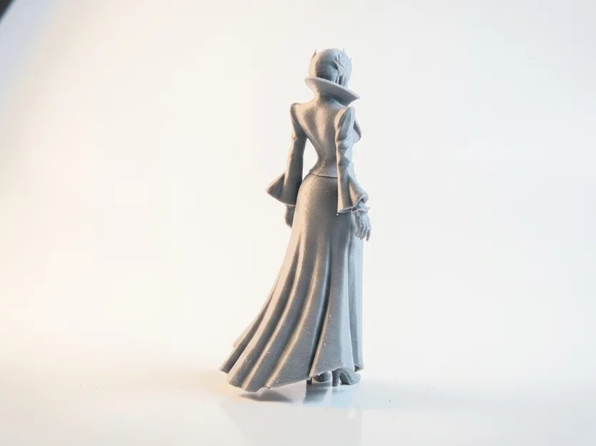 Mô hình tượng Ma cà rồng phong cách Gothic cho in 3D - Image 3