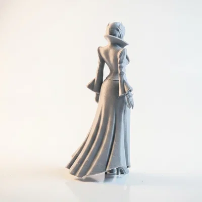 Mô hình tượng Ma cà rồng phong cách Gothic cho in 3D