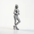 Mô hình tượng nữ vận động viên in 3D đẹp mắt - Thumbnail 2