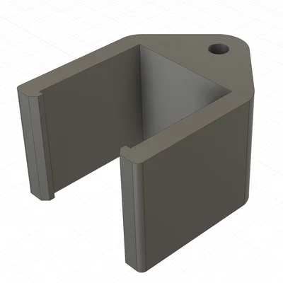 Ngàm kẹp đèn LED Barrina T5 cho giá treo IKEA SKÅDIS