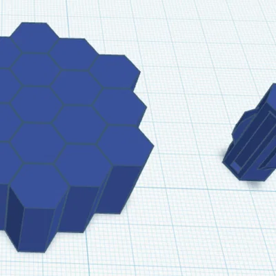 Hexa Fidget – Mẫu đồ chơi giảm stress hình lục giác cực cuốn