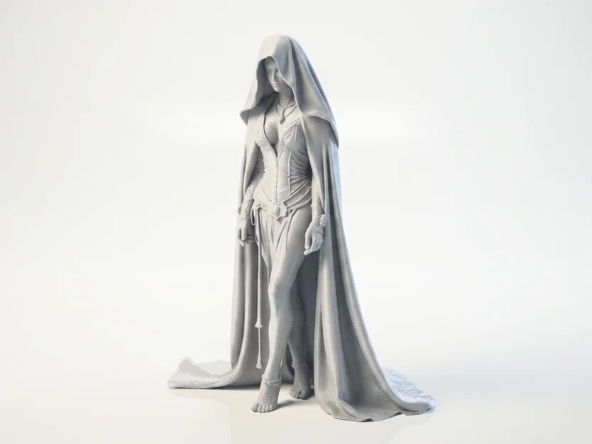 Mô hình 3D tượng Quý cô che mặt (Veiled Lady) in 3D - Image 1