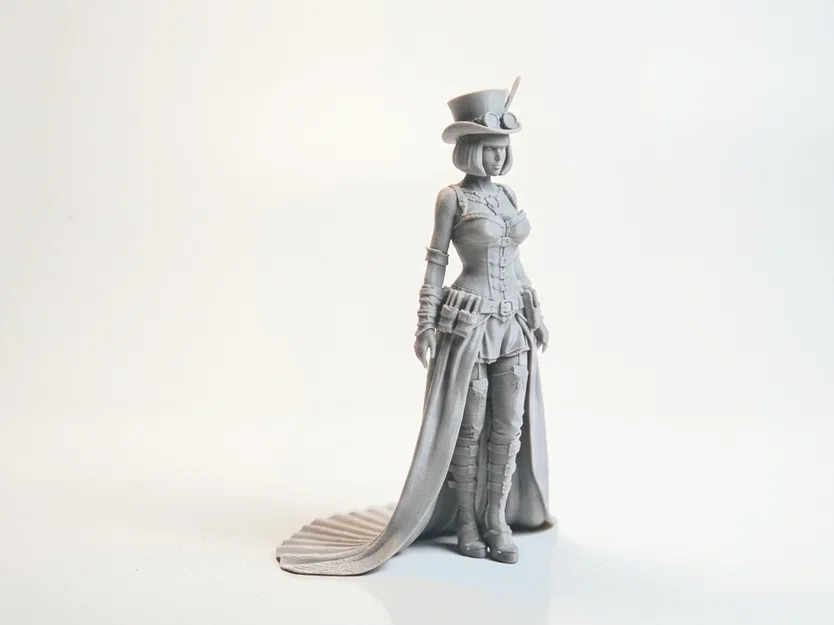 Mô hình tượng 3D quý cô thời Victoria in 3D - Image 2