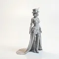 Mô hình tượng 3D quý cô thời Victoria in 3D - Thumbnail 2