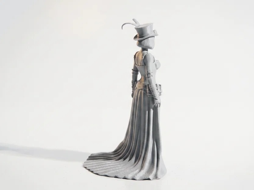 Mô hình tượng 3D quý cô thời Victoria in 3D - Image 3