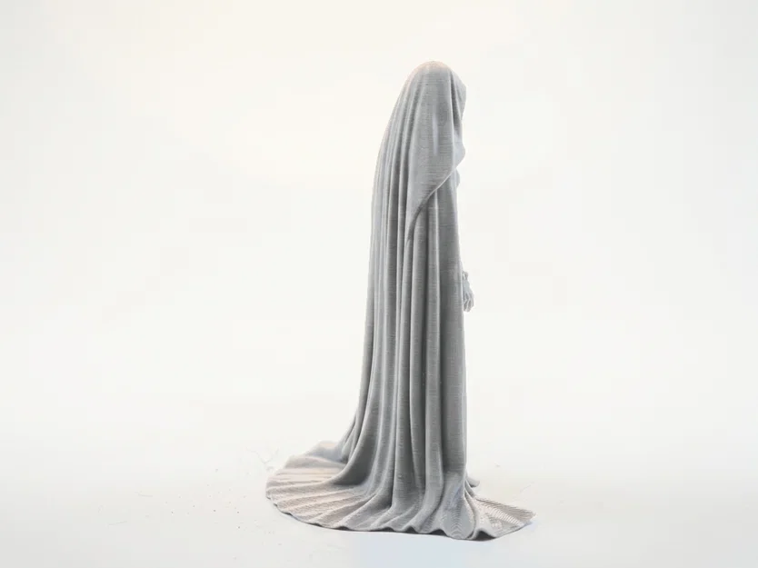 Mô hình 3D tượng Quý cô che mặt (Veiled Lady) in 3D - Image 3