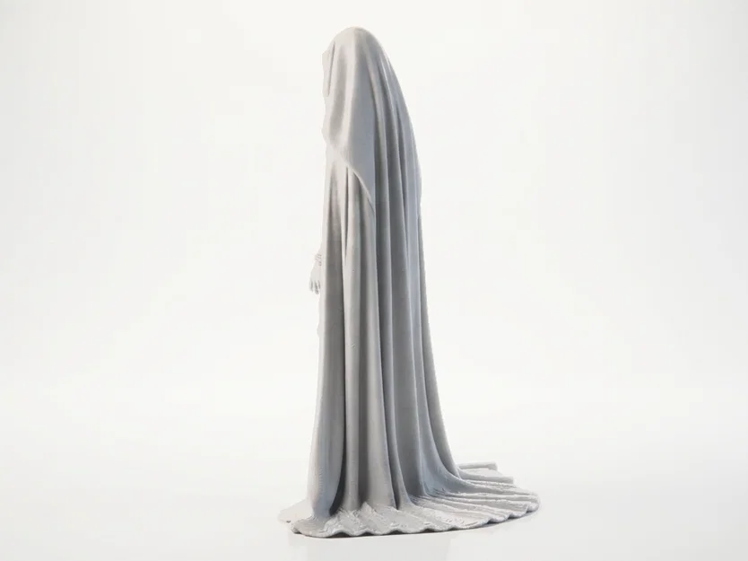 Mô hình 3D tượng Quý cô che mặt (Veiled Lady) in 3D - Image 4