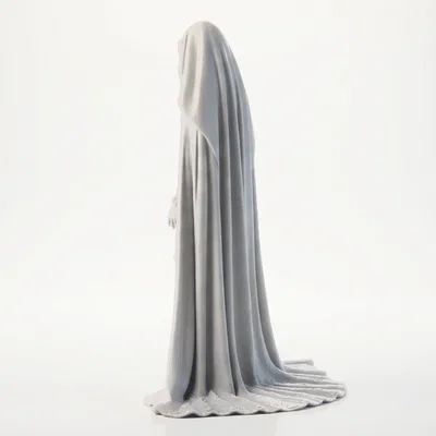 Mô hình 3D tượng Quý cô che mặt (Veiled Lady) in 3D