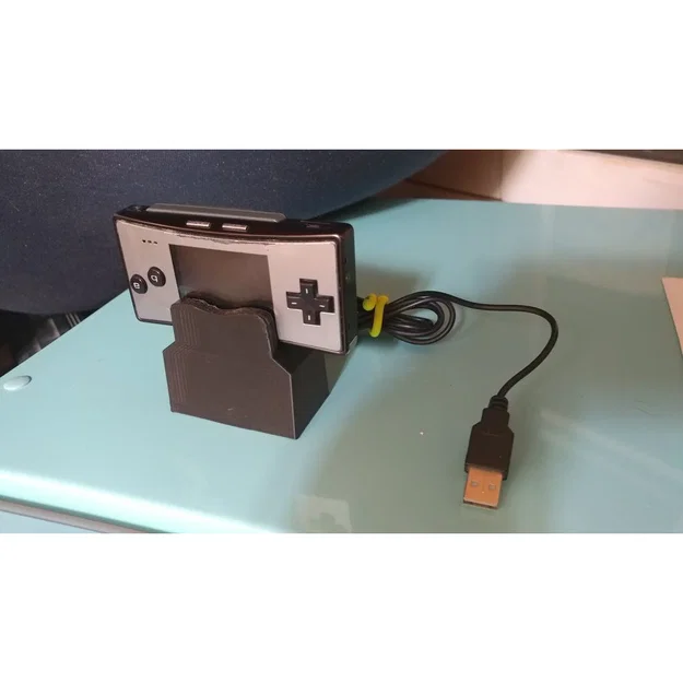 Đế Sạc GameBoy Micro 3D - Giải Pháp Trưng Bày Gọn Gàng Cho Máy Cổ - Image 2