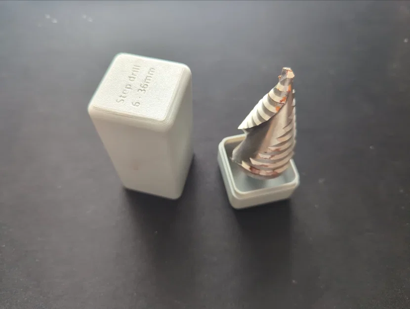 Hộp đựng mũi khoan bước 6-36mm (Step Drill Container) tiện lợi - Image 1