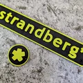 Bảng Logo Đàn Guitar Strandberg - Thumbnail 1