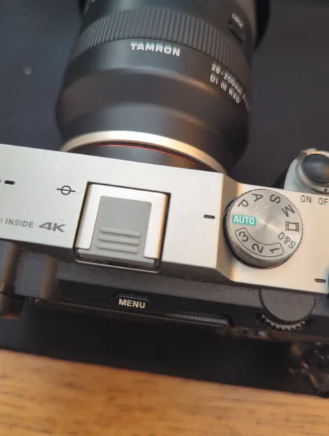Nắp đậy chân Hotshoe tùy chỉnh cho máy ảnh Sony a7C - Image 1