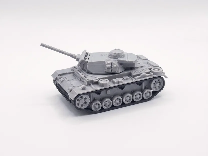 Mô hình xe tăng Panzer III tỉ lệ 1:72 - Image 1
