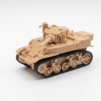 Mô hình xe tăng M5A1 Stuart tỉ lệ 1:72