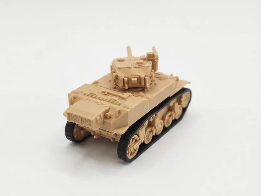 Mô hình xe tăng M5A1 Stuart tỉ lệ 1:72 - Image 2