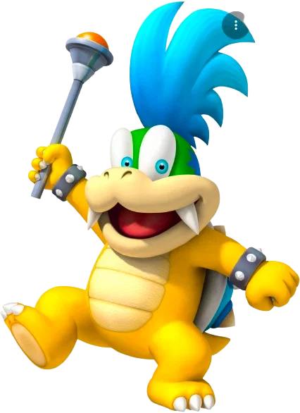 Mô hình 3D nhân vật Larry Koopa trong Super Mario độc đáo - Image 1