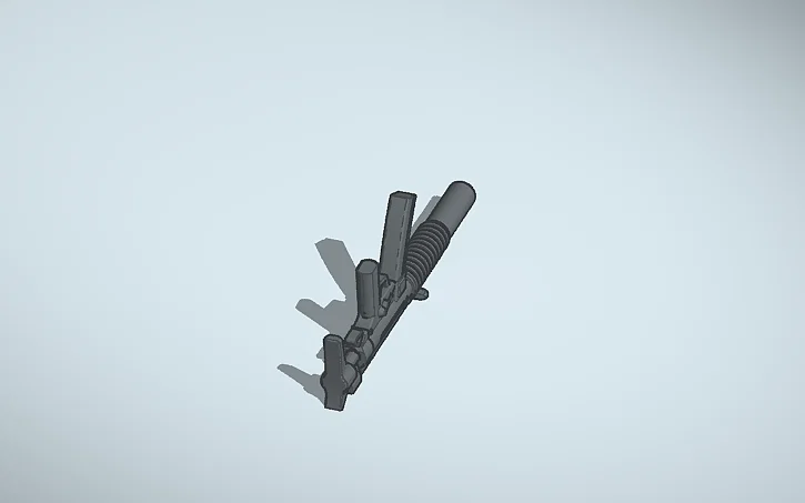 Mô hình phụ kiện súng MP5SD3 nâng cấp dành riêng cho Dummy 13 - Image 1